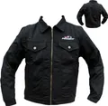 Produktbild: PROANTI Motorradjacke Jeans Aramid Motorrad Jeansjacke mit Protektoren