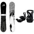 Produktbild: F2 Snowboard F2 Set Snowboard Blackdeck Wide Schwarz/Weiss 163w cm + Sonic Pro Bind schwarz Blackdeck 163w cm + Sonic Pro Bindung L