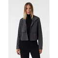 Produktbild: comma Funktionsjacke Indoor-Jacke Kurze Jacke mit aufgesetzten Taschen grau 42 EU