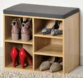 Produktbild: Kesper Schuhregal Schuhschrank für Flur, Holzkommode mit Sitz - Kesper