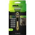Produktbild: Gillette Nassrasierer - Labs + 5 Ersatzklingen + Wandhalterung - Gold