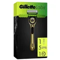 Produktbild: Gillette Labs Champion Gold Edition Rasierer mit Reinigungs-Element
