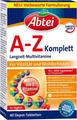 Produktbild: Abtei A-Z Komplett Langzeit-Multivitamine Nahrungsergänzungsmittel 40 Tabletten