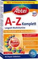 Produktbild: Abtei A-Z Komplett Langzeit-Multivitamine Nahrungsergänzungsmittel 40 Tabletten