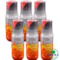 Produktbild: 6x Orange Zero Gut&Günstig Getränkesirup Sirup Konzentrat Sprudler 500ml Limo