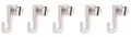 Produktbild: SOFT-RAIL® 5 St. Bilderhaken Mini, Silber, Zubehör Galerieschienen & Bilderschienen
