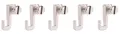 Produktbild: SOFT-RAIL Seilhaken Verstellbarer Bilderhaken Mini, für Galerieschienen & Bilderschienen, (Set, 5-St), Zubehör