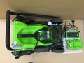 Produktbild: Greenworks 40V Akku-Rasenmäher, 35cm Schnittbreite 2501907, 1x Akku, I07585