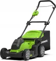 Produktbild: F17 40V Akku Rasenmäher 35cm Greenworks G40LM35K2X mit 2x 2Ah Batterie und Ladeg
