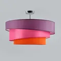Produktbild: Lindby Deckenlampe Melia Deckenleuchte Leuchte Lampe Deckenlicht violett pink
