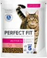 Produktbild: Perfect Fit PERFECT FIT™ Katze Beutel Active 1+ mit Rind 750g, Trockenfutter für: Katze