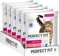 Produktbild: PERFECT FIT Adult Trockenfutter erwachsene Katzen ab 1 Jahr Rind 750g (6 Beutel)