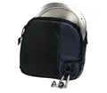 Produktbild: Hama CD-Player Tasche Tasche für Discman und 3 CDs, Schwarz Blau, Trageriemen, Kabelausgang
