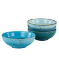 Produktbild: CreaTable 23430 Nature Collection Smoothibowl, Bowl-Set, Ø 16,5 cm, aqua (4er Pa
