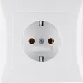 Produktbild: Berker SCHUKO-Steckdose pws/gl 47428989 Steckdosen SCHUKO-Steckdose