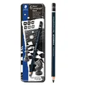 Produktbild: STAEDTLER Bleistift Mars Lumograph black, 6er Metalletui, Sie erhalten 1 Packung, Packungsinhalt: 6 er Etui