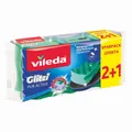 Produktbild: Vileda® Glitzi pur active Topf-Schwamm 2+1 Vorteilspack