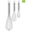 Produktbild: WMF 3er-Set: Edelstahl-Schneebesen