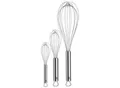 Produktbild: WMF Schneebesen-Set Profi Plus , Silber , Metall , 3-teilig , Kochen, Küchenhelfer, Schneebesen