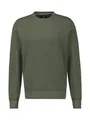 Produktbild: LERROS Herren Pullover mit Rundhals-Ausschnitt, 100% Baumwolle (DE/NL/SE/PL, Alphanumerisch, XL, Regular, Regular, Oliv)