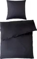 Produktbild: Kaeppel Bettwäsche anthrazit 1x 155x220 cm + 1x 80x80 cm