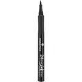 Produktbild: essence 24ever ink liner, Eyeliner Nr. 01 Intense Black, tiefschwarz, mattes Finish, 24h Halt, langanhaltend, wasserfest, extra-feiner Pinsel, vegan, ohne Parfum, 1,2ml