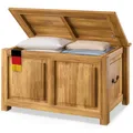 Produktbild: DeubaXXL DE Holztruhe Akazienholz 85x44x48cm 100699