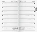 Produktbild: Brunnen Taschenkalender 2026 Ersatzeinlage 9x15cm Wochenkalender Modell 758