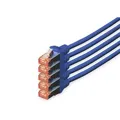 Produktbild: Digitus CAT 6 S/FTP Patchkabel, 5 Stück