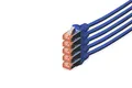 Produktbild: DIGITUS LAN Kabel Cat 6 - 10m - 5 Stück - RJ45 Netzwerkkabel - S-FTP Geschirmt - Kompatibel zu Cat-6A und Cat-7- Schwarz