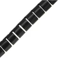 Produktbild: InLine® flexibler Kabelkanal/Kabelschlauch 10m, schwarz, 25mm