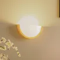 Produktbild: Envostar Wandleuchte, Wandlampe Innen 'Kris' aus Holz (1 flammig, E27) - Wandleu