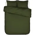 Produktbild: Essenza Bettwäsche, Dunkelgrün, Textil, Uni, 155x220 cm, Oeko-Tex® Standard 100, Schlaftextilien, Bettwäsche, Bettwäsche, Satin-Bettwäsche