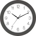 Produktbild: EUROTIME Funkwanduhr mit farbigem Rahmen