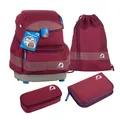 Produktbild: Finkid Schulranzenset 4-TLG. Buddy EKO Sport Berry Mix