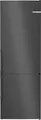 Produktbild: Bosch KGN49VXCT Stand Kühl-Gefrier-Kombi 203cm Edelstahl schwarz NoFrost VitaFresh LED-Beleuchtung EEK:C