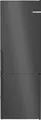 Produktbild: Bosch KGN49VXCT - Serie 4 Kühl- Gefrierkombination mit 5 Jahre Garantie, Gebürsteter schwarzer Stahl AntiFingerprint, Total No Frost, VitaFresh XXL , ca. 70 x 203 cm