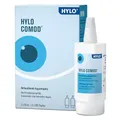 Produktbild: HYLO COMOD Augentropfen gegen trockene Augen, Doppelpackung 2x10ml | Augenbefeuchtung mit Hyaluronsäure ohne Konservierungsstoffe - Augenpflege - mit Kontaktlinsen verträglich