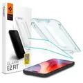 Produktbild: Spigen Glas.tR EZ Fit gehärtetes Glas iPhone 15 / 16 - 2 Stk.