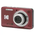 Produktbild: KODAK Pixpro FZ55-16 Megapixel Digitalkamera, 5X optischer Zoom, 2.7 LCD, optischer Bildstabilisator, 720p Full HD-Video, Lithium-Ionen - Rot