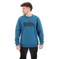 Produktbild: Fjällräven Herren Sweatshirt Logo Sweater M deep sea Petrol - M