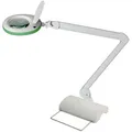Produktbild: Lumeno Lupenleuchte 7215 MKIII, mit Standfuß, 5 Dioptrien (2,25-fach), LED, Linsen-Ø: 127 mm, Gehäuse: grün