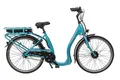 Produktbild: 26 Zoll City Elektro Fahrrad Tiefeinsteiger Shimano 7Gang Nexus Rücktritt Türkis