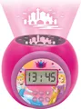 Produktbild: Lexibook Projector-Wecker Disney Princess mit Schlummerfunktion und Weckfunktion, Nachtlicht mit Timer, LCD-Bildschirm, Batteriebetrieb, RL977DP