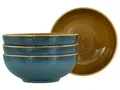 Produktbild: CreaTable, 22885, Serie Mallorca, 4-teiliges Geschirrset für 4 Personen, Smoothie Bowl aus Steinzeug, spülmaschinen- und mikrowellengeeignet, Qualitätsproduktion