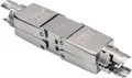 Produktbild: Digitus RJ45-Kupplung Netzwerk Adapter CAT 6a (Rohkabel CAT 7), CAT 6a, CAT 6 [1x LSA - 1x LSA] Silber