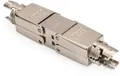 Produktbild: DIGITUS Cat.6A CAT-Verbinder LSA-Kupplung  Feldanwendung 500 MHz Silber BRANDNEU