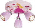 Produktbild: Brilliant Princeza Deckenleuchte Halogen GU10 50W Rosa