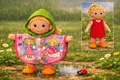 Produktbild: Annelie HABA Stoffpuppe, liebevolle Begleiterin 30 cm + Regencape