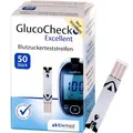 Produktbild: Aktivmed Blutzuckerteststreifen GlucoCheck, für GlucoCheck Messgeräte, Excellent, 50 Stück